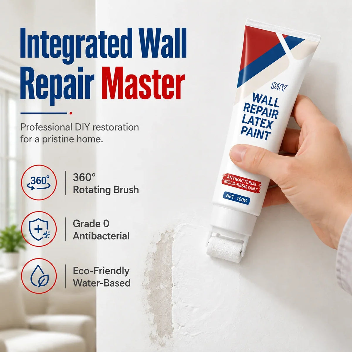 🆙Roll-On Wall Touch-Up Paint