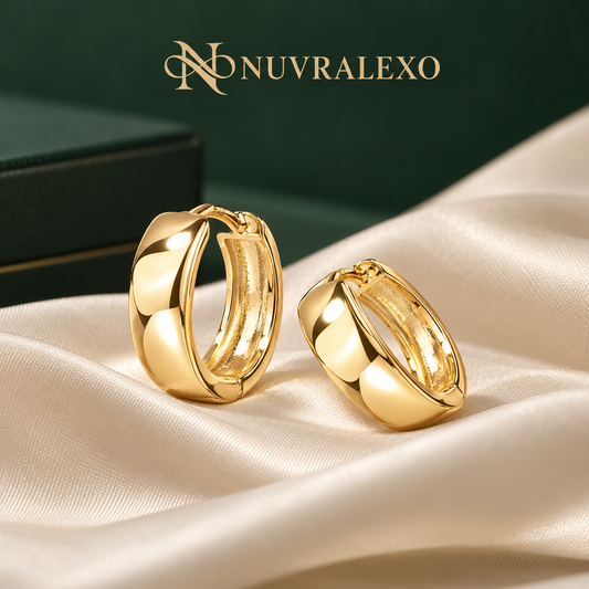 Nuvralexo® Mini Gold Huggie Hoop Earrings