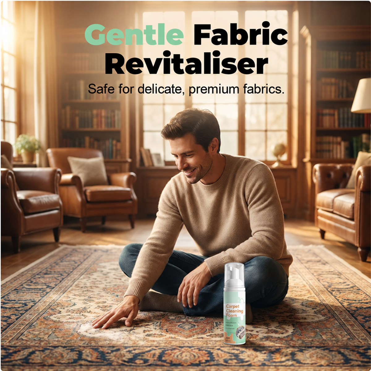 ✨ 50% OFF – Waterless Carpet Stain Remover – Removes Wine, Coffee & Pet Stains in No Time!