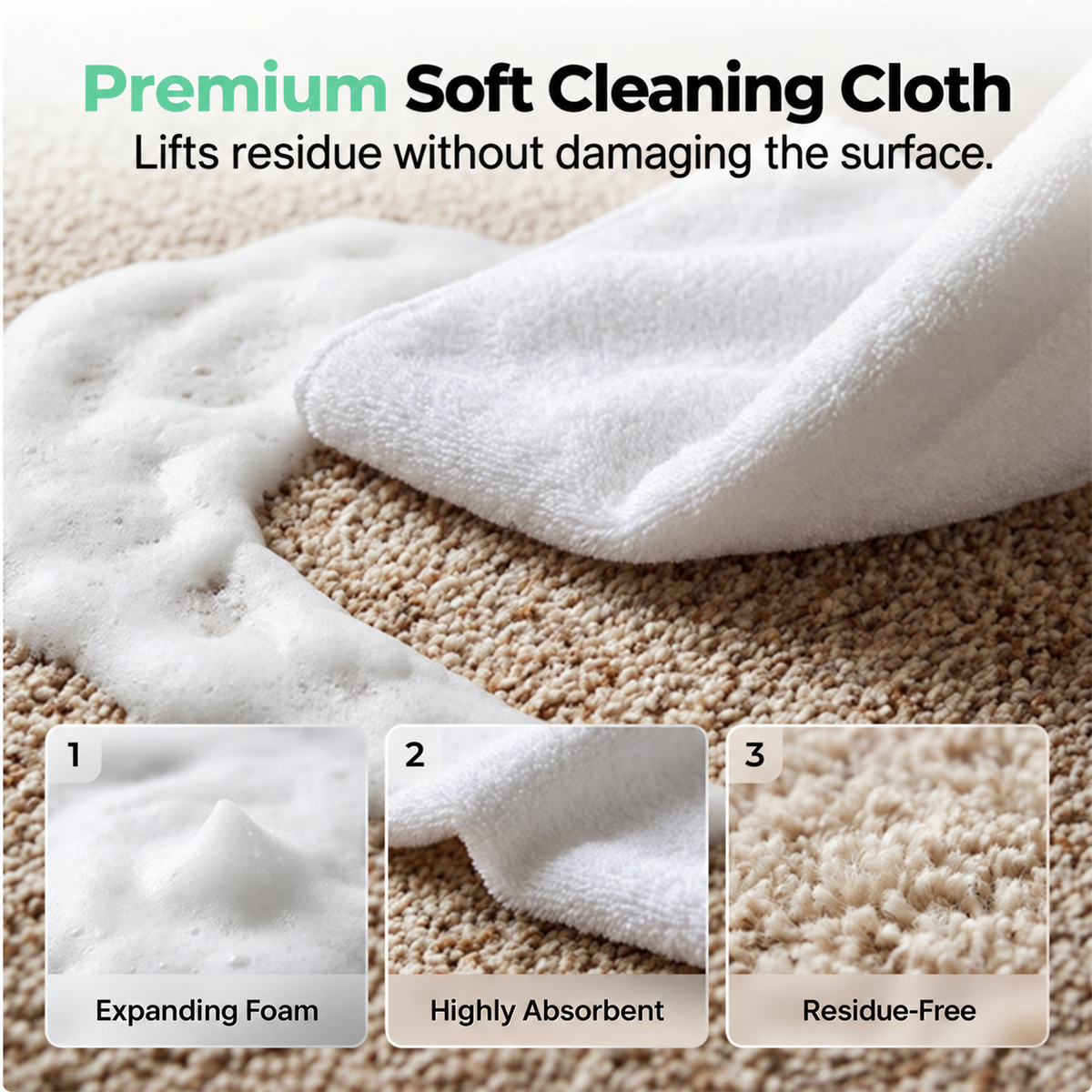 ✨ 50% OFF – Waterless Carpet Stain Remover – Removes Wine, Coffee & Pet Stains in No Time!
