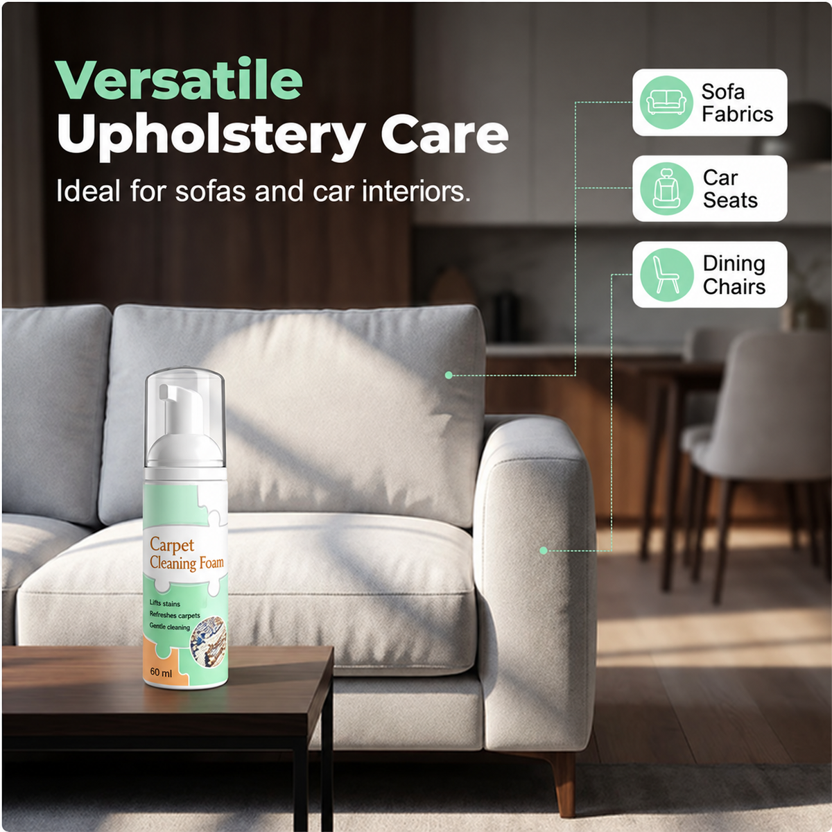 ✨ 50% OFF – Waterless Carpet Stain Remover – Removes Wine, Coffee & Pet Stains in No Time!