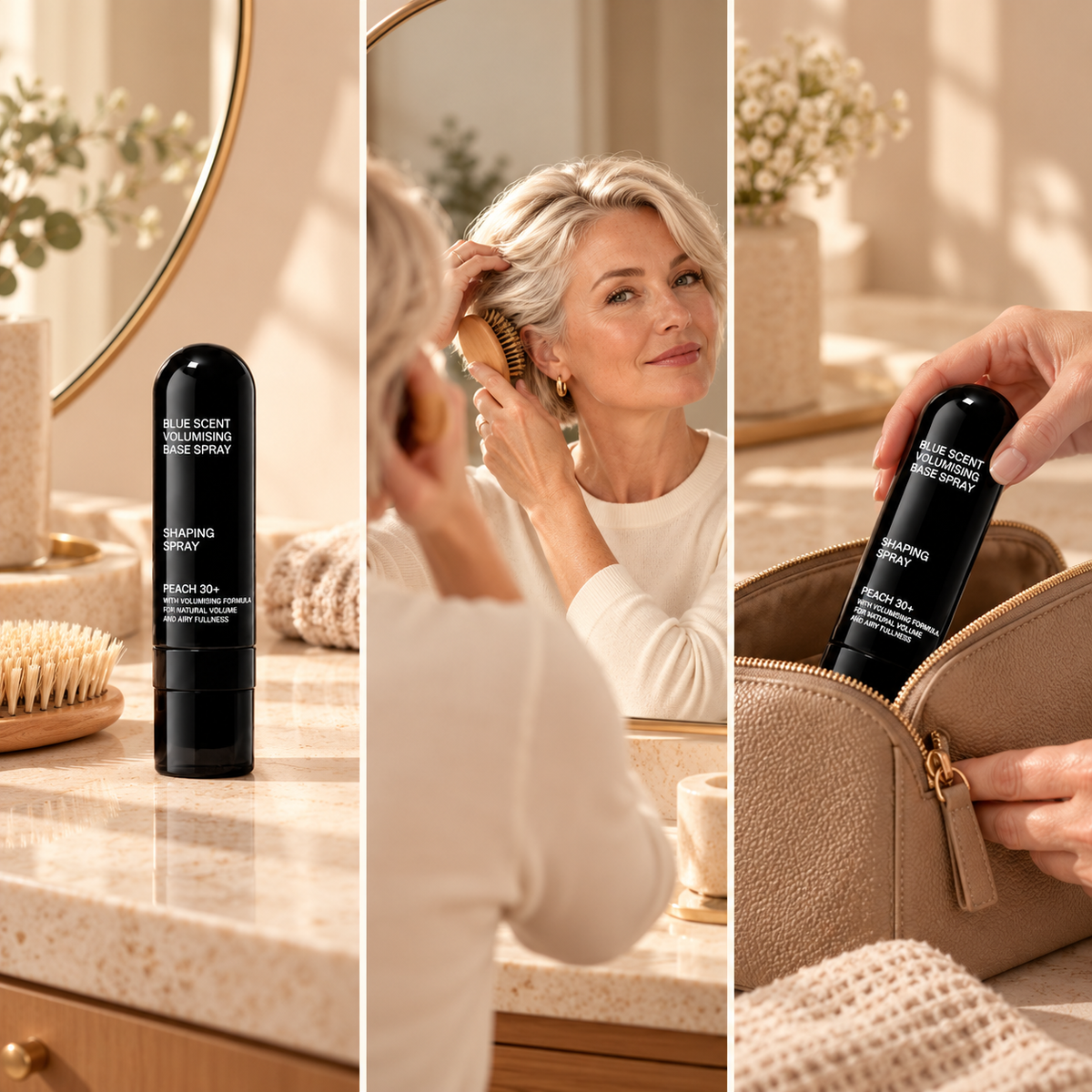 Peach Volume Mist — steps