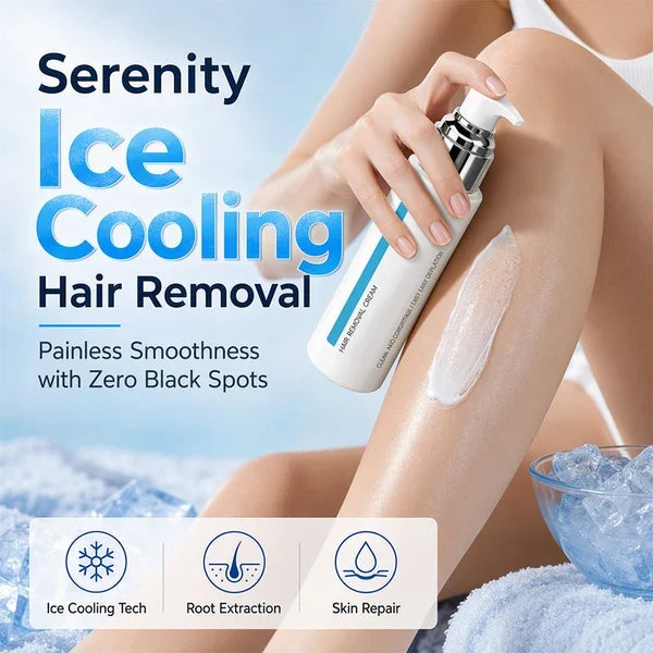 🎉50% Off! 🔥Ice-Cooling Hair Removal Cream for Sensitive Skin