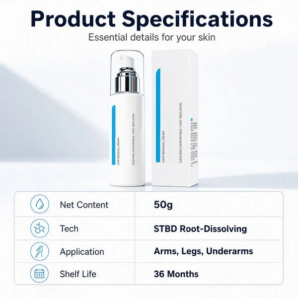 🎉50% Off! 🔥Ice-Cooling Hair Removal Cream for Sensitive Skin